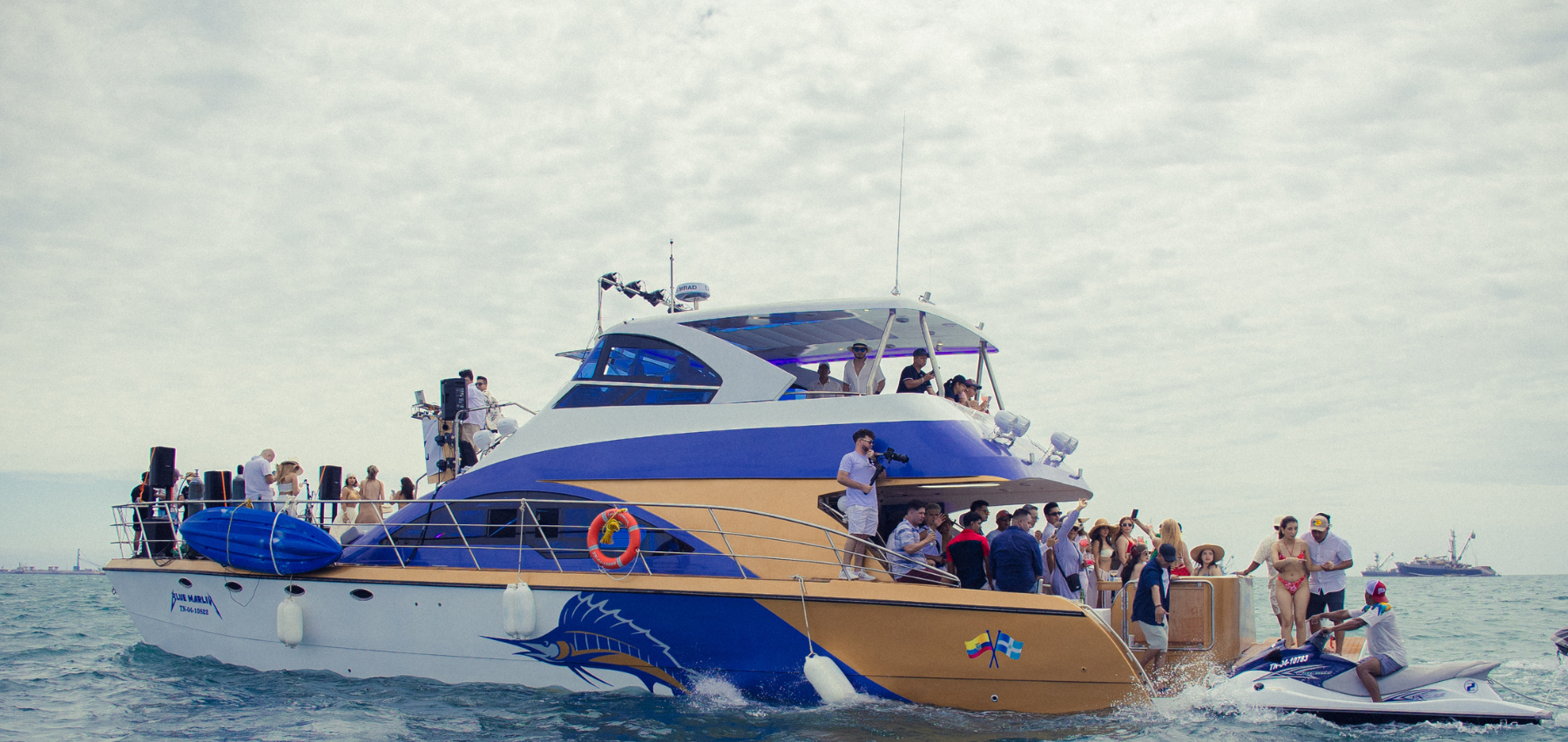 Ktamaran at Sea